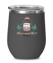 More and More Adventure, black Wineglass. Model 60072  - £21.23 GBP