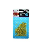 120 Count Small Gold Tone Safety Pins - £2.29 GBP