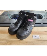 Reebok Rb494 Women’s High Top Work Sneaker Black &amp; Holographic Spectrum ... - €67,92 EUR