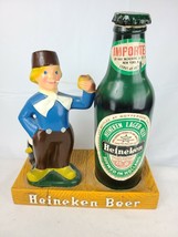 Heineken Beer Dutch Boy Large Fiberglass Retail Advertising Display 1962 - £109.42 GBP