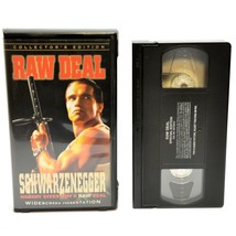Raw Deal VHS Tape Arnold Schwarzenegger Hard Case - £10.10 GBP