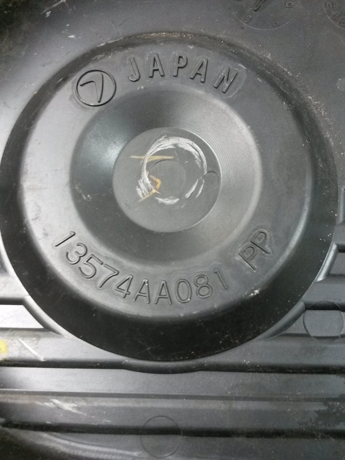 Left Front Timing Cover From 2005 Subaru Impreza  2.5 13574AA081 - $25.94