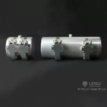 LESU 1/14 Tamiya tractor American truck GL simulation round hydraulic oi... - $76.72