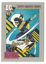 1991 Tom Grummett SIGNED DC Comics Art Trading Card NEW TEEN TITANS ~ Ni... - £15.62 GBP