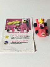 Princess Peach Replacement Monopoly Gamer Nintendo MarioKart Car Token &amp; Card  - $9.69