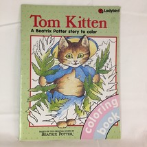 Tom Kitten A Beatrix Potter Story To Color UNUSED Colouring Book By Ladybird - £10.30 GBP