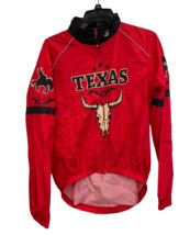 Canari Femmes Texas Longhorns Fermeture Éclair Veste Rouge-Petit - £38.18 GBP