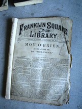 1879 Booklet Newspaper Franklin Square Library Moy O&#39;Brien - $23.76