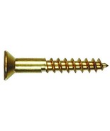 Hillman No. 10 x 1-1/4 in. L Phillips Flat Head Brass Wood Screws 100 pk - $52.67 CAD