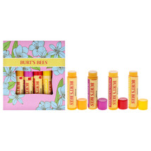 In Full Bloom Set by Burts Bees for Unisex - 4 Pc 0.15oz Lip Balm - Orig... - $274.18 MXN