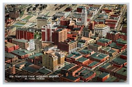 Airplane View Business Section El Paso Texas TX DB Postcard V9 - £3.84 GBP