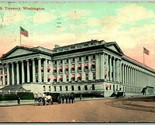 Stati Uniti Tesoro Costruzione Washington Dc 1912 DB Cartolina H10 - $3.02
