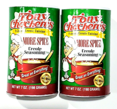 2 Pack Tony Chachere&#39;s Famous Creole Cuisine More Spice Seasoning For Ev... - £19.15 GBP