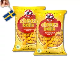 2 Bags OLW Cheez Balls  Classic Cheesy Snack, 225g (7.93oz) - $24.90