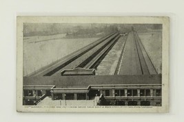 Vintage Postcard Terminal Building Passenger Sheds Municipal Pier Chicago Il - £10.18 GBP