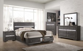 James White Queen Bedroom Set | 4-Piece Furniture Collection - $1,863.20 CAD