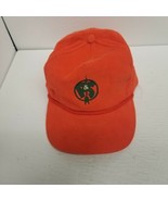 Vintage P&amp;S Arrow Logo Orange Corduroy Strapback Hat, Retro Look, Unique... - £15.46 GBP