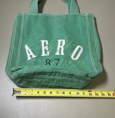 Aeropostale Tote Bag Green Aero 87 Item image 11