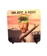 Oh Joy A Deer Bar Pulpboard Set of 4 Square Round Corner Drink Coasters - $18.81