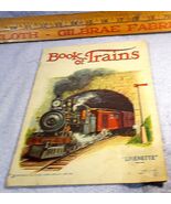 Book of Trains 1920 Sam'L Gabriel Linenette Children's Book no 335 - $146.07 MXN