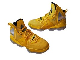 Nike LeBron 19 Hard Hat University Gold/University Gold/Black CZ0203 700... - $127.65