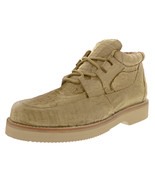 Mens Real Crocodile Skin Shoes Sand Leather Casual Wear Sneakers Size 7,... - $273.52 CAD