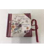 Victorian elegance photograph album vintage mini picture photo book shab... - £15.49 GBP