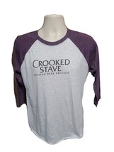 Crooked Stave Artisan Beer Project Adult Medium Gray Long Sleeve TShirt - $14.85