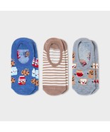 Hello Socks! Women&#39;s Liner Socks 3 Pair Shoe Size 4-10 Happy Snacks Milk... - $19.17 CAD