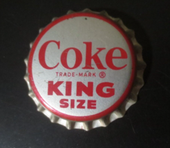 Coca-Cola Coke Trade Mark  King Size Bottle cap with Cork Lining  Unused - £3.52 GBP