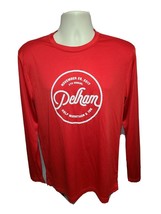 2017 Pelham Half Marathon &amp; 10K 6th Annual Run Adult M Red Long Sleeve J... - $371.66 MXN