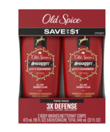Old Spice Body Wash Twin Holiday Pack Swagger 16.0oz x 2 pack - £25.94 GBP