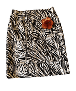 Alfani Womens Skirt Multicolored Stretch Straight Pencil Midi Lined Ladi... - £11.63 GBP