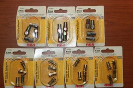 28 RCA Coax RG6 Crimp-On-Connectors -7 (4pk); 3- VHD905N (Burial Grade, ... - $11.99