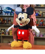 Mickey Minnie Mouse Building Block Toy Puzzle Assembled DIY Cartoon 3D M... - $63.02 CAD+