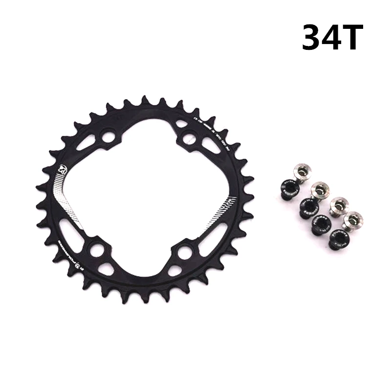 FOURIERS MTB Bike crankset Chainwheel Full CNC Single Speed Bicycle chain whee 9 - £103.48 GBP