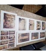 Lot of 9 Art Prints of Ruins and Temples - £7.74 GBP