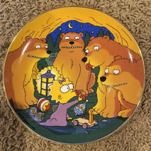 The Simpsons Maggie And The Bears Collector Plate #L5542 - £14.90 GBP