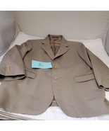 Brooks Brothers 346 STRETCH Wool Brown Blazer Suit Jacket Sport Coat 40R - £42.64 GBP