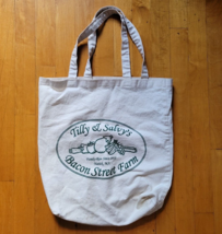 Tilly L Salvy&#39;s Cotton Grocery Tote 16 X 15 - £21.35 GBP