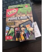 uno minecraft card game - $24.73 CAD