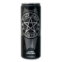 Black Magic Sweet Liquid Energy Drink 12 oz Illustrated Can SEALED - $3.99