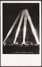 Fort Sam Houston, Texas RPPC 1942 - U.S. Army Search Lights Postcard - £12.38 GBP