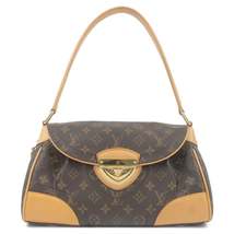 Authentic Louis Vuitton Monogram Beverly MM Shoulder Bag Used F/S - £1,817.76 GBP