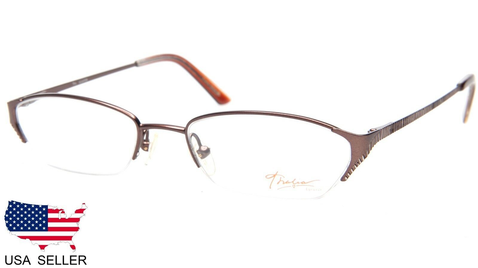 NEW Thalia LLUVIA CH CHOCOLATE EYEGLASSES GLASSES WOMEN&#39;s FRAME 48-17-13... - $17.62