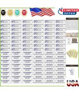 96 PVC Waterproof GFCI AFCI Outlet Label Stickers, Easy Adhesive Decals - $280.49 MXN