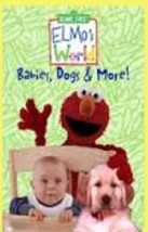 Elmos World VHS Sesame Street Babies Dogs And More - £12.44 GBP