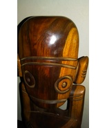Taino caribbean cuture wood carving figure big - £46.91 GBP