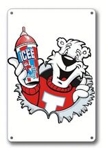 ICEE Rectangle Rectangular Aluminum Retro Remake Sign  Slurpee 12x8 - $34.84 CAD