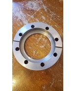 Varian 4-3/8&quot; Conflat x 2-1/2 Bore Rotatable View Port Vacuum Fitting fl... - $75.99